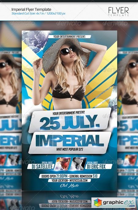 Imperial Flyer Template