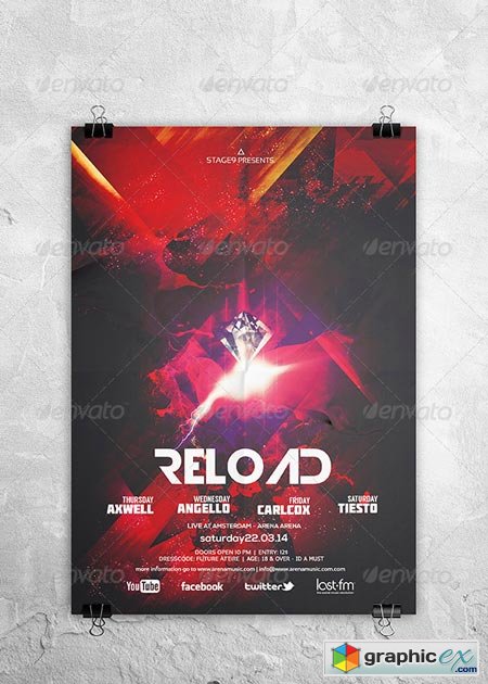 Reload Flyer Poster 7019893