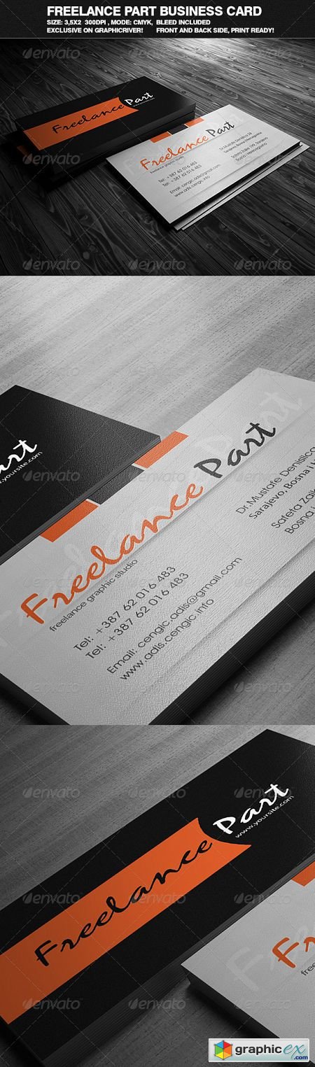 Freelance Part Business Card