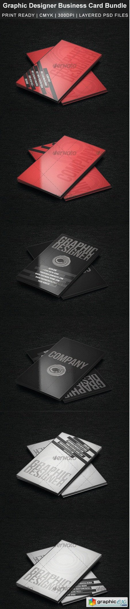 Graphic Designer Business Card Bundle