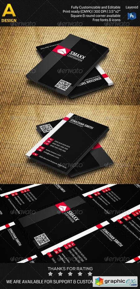 Corporate Business Card AN0244 6949447