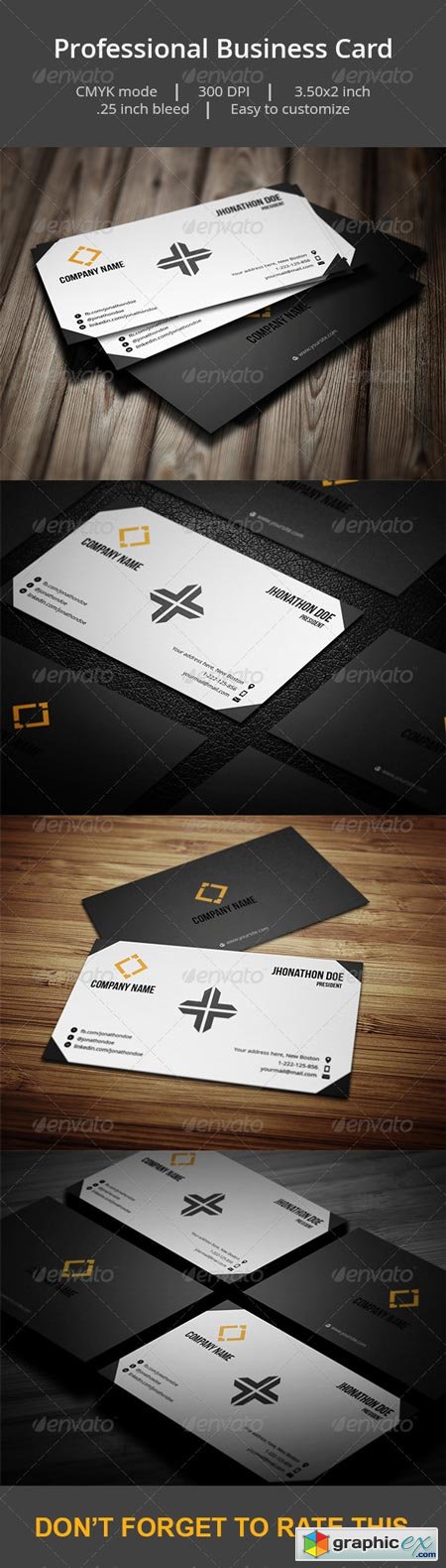 Professional Business card 6951771
