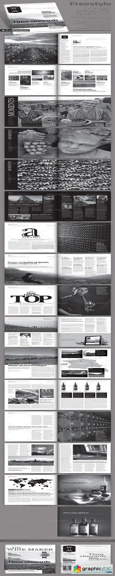 Freestyle | InDesign Magazine Template