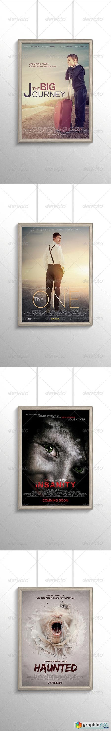 Movies Posters Templates Bundle 6632969
