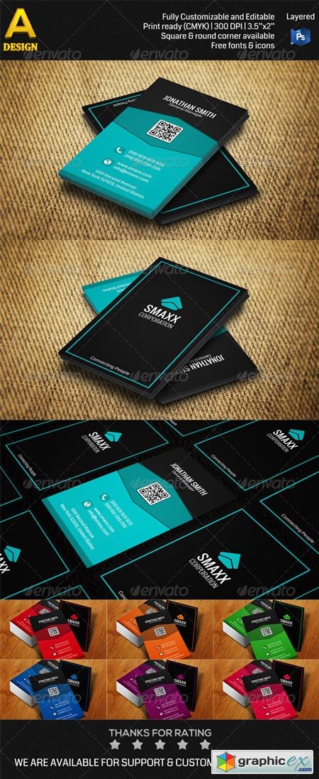 Corporate Business Card AN0216 6913567
