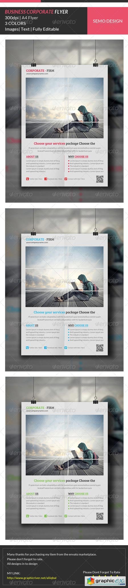 Business Corporate Flyer Template 6913578