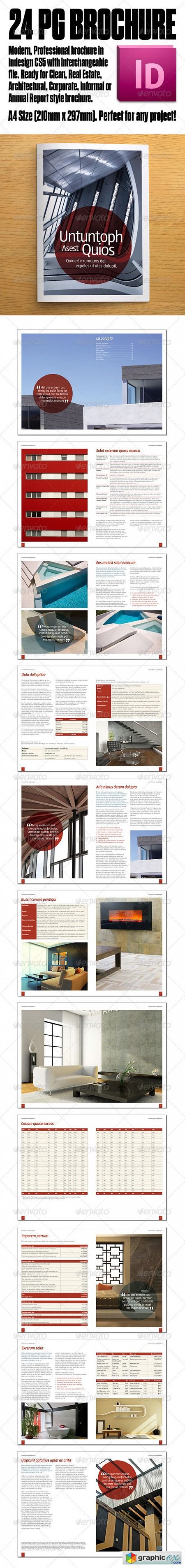 Architecture / Report / Corporate 24pg Brochure