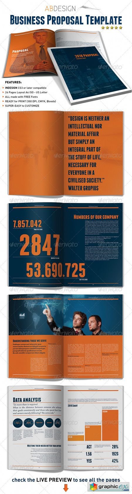Business Proposal Indesign Template