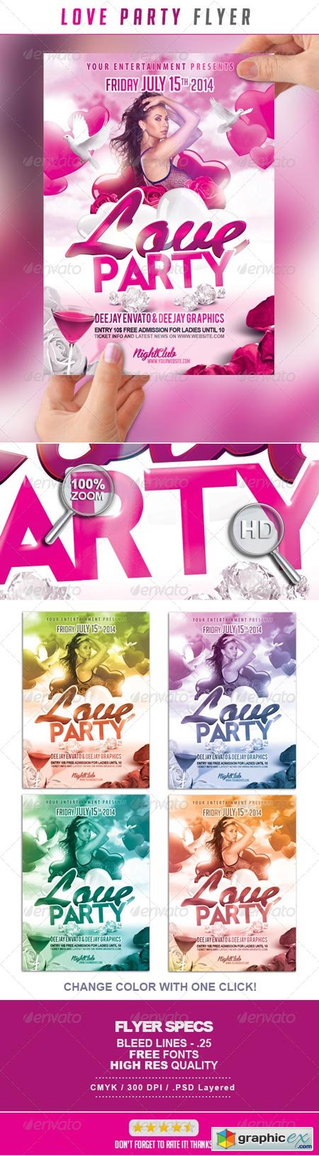 Love Party Flyer 6680385