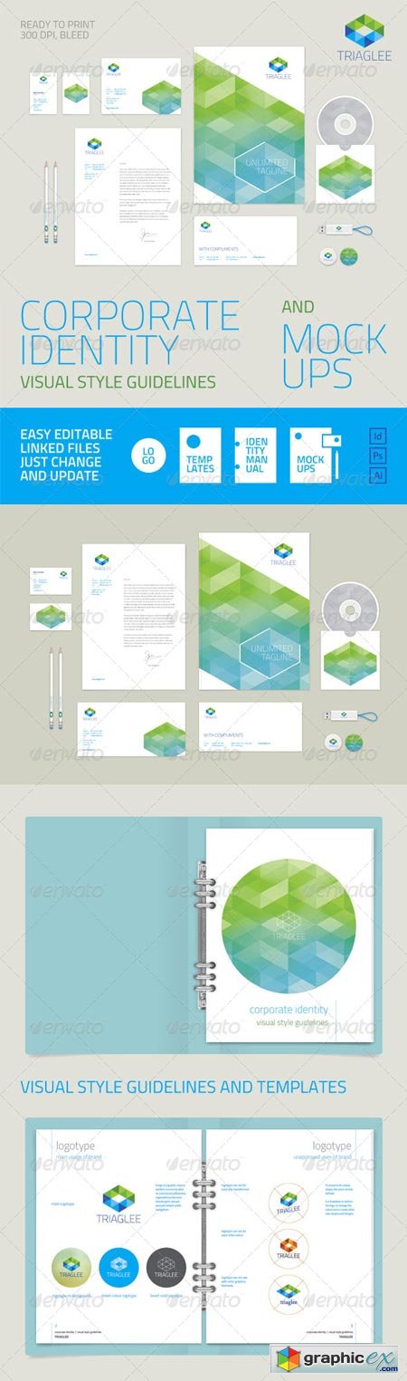 Corporate Identity Guidelines and Mock-ups 6515875