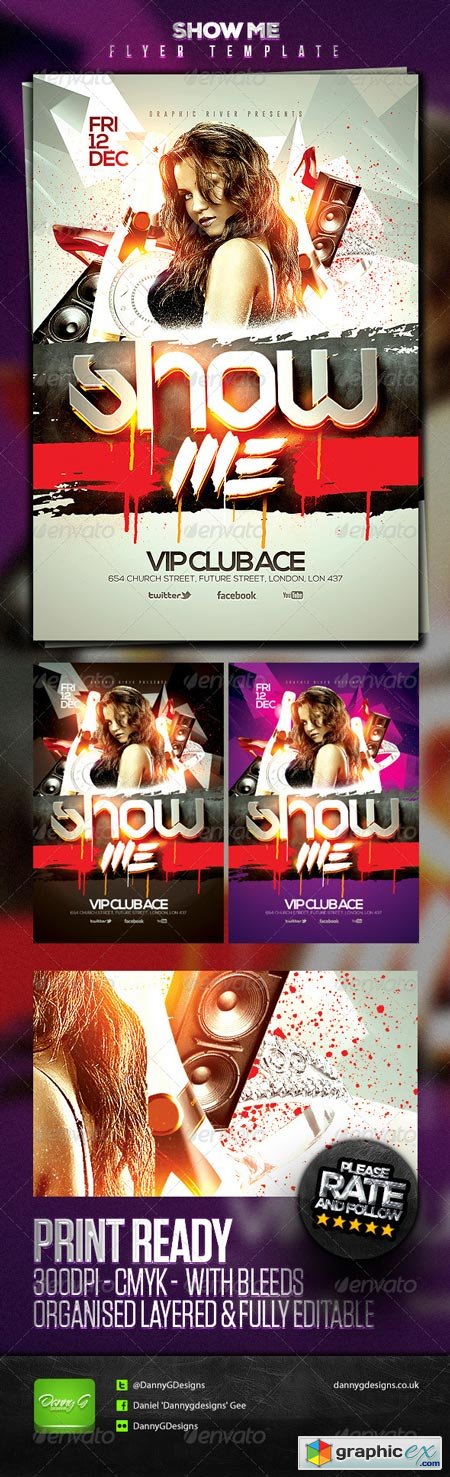 Show Me Flyer Template 6218635