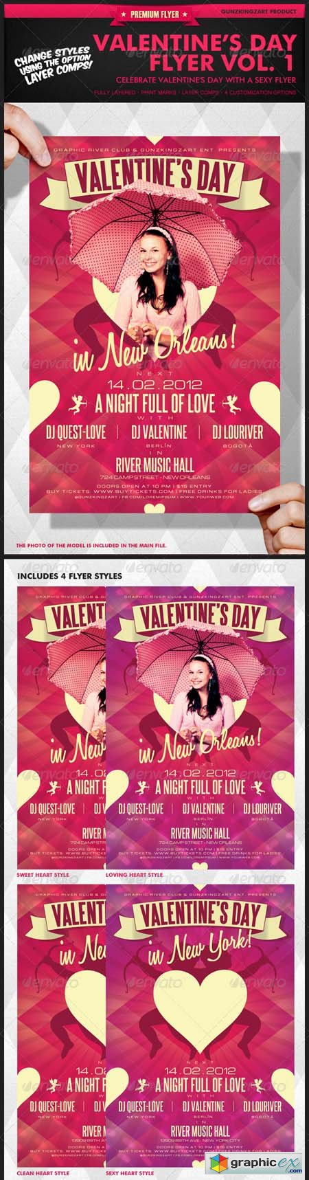 Valentine s Day Flyer Vol. 1 1474264