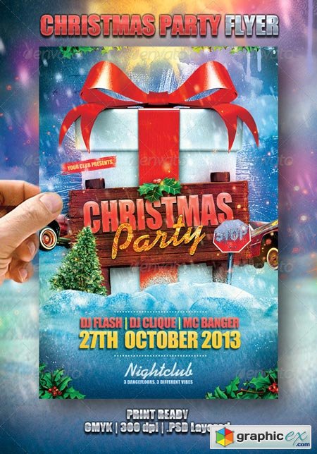 Christmas Party Flyer 6309345