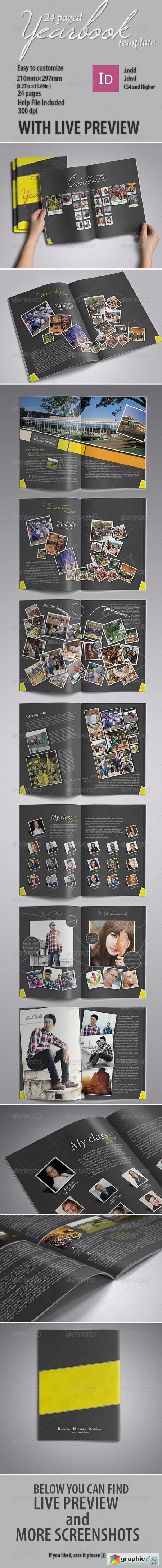 Modern Yearbook Template