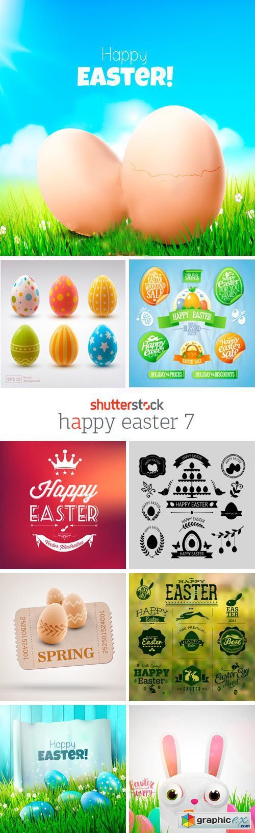 Amazing SS - Happy Easter 7, 25xEPS