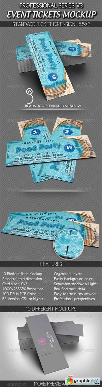 Event Tickets Mockup 2858558