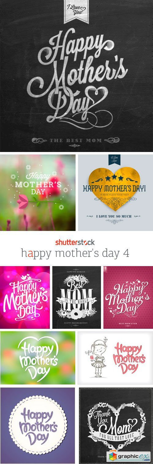 Amazing SS - Happy Mother&#039;s Day 4, 25xEPS