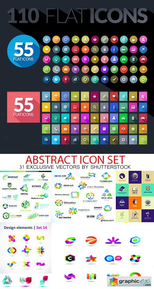 Amazing SS - Abstract Icons Set, 31xEPS