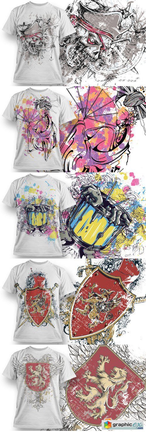 T-shirt Design Pack 1
