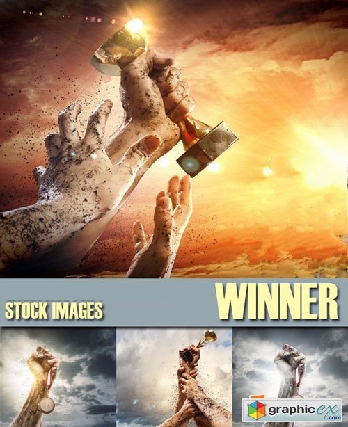 Stock Images - Winner, 19xJpg, 6xEps