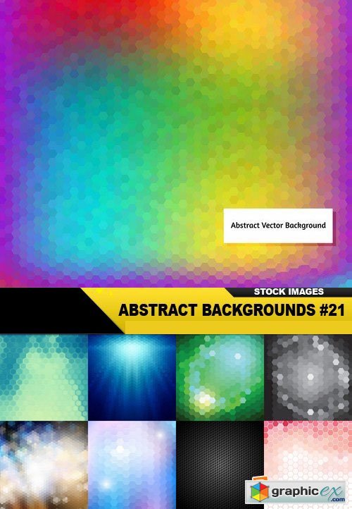 Abstract Backgrounds #21 - 25xEPS
