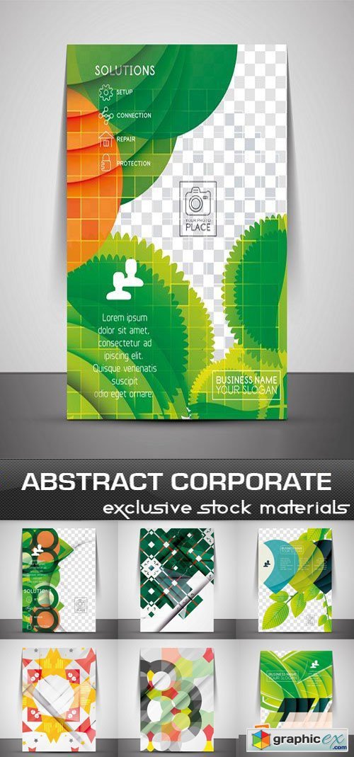 Abstract Corporate Collection, 25xEPS