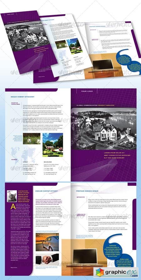 4 Page Corporate Brochure A4 57958