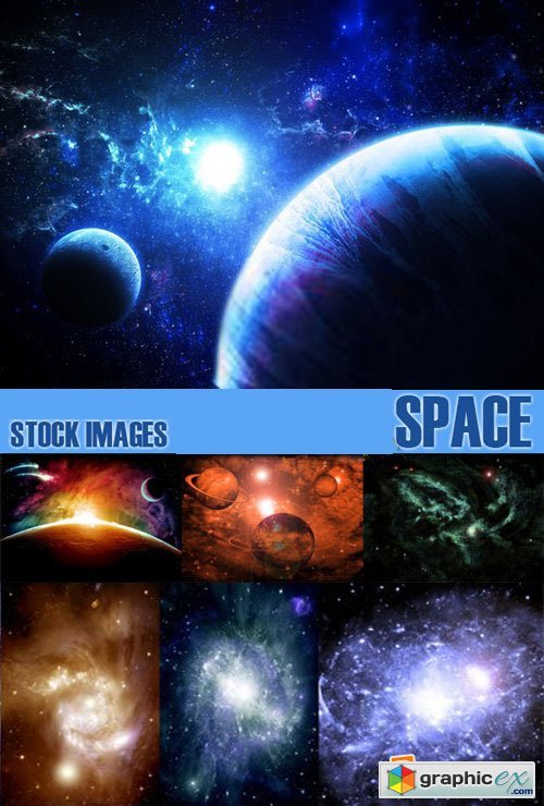 Stock Photos - Space, 25xJpg