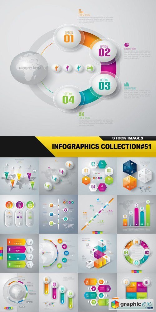 Infographics Collection#51 - 25 Vector