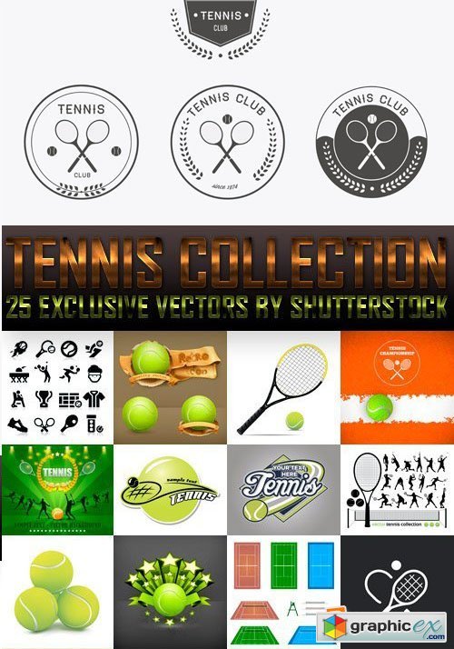 Amazing SS - Tennis Collection, 25xEPS