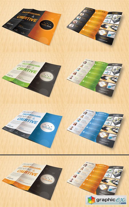 Creativemarket Creative Studio Trifold Brochure 5108