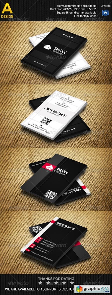 Corporate Business Card Bundle ANB0017 7227384