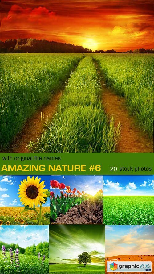 Amazing Nature 6, 20xJPG
