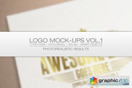 Creativemarket Logo Mock-ups Vol.1 27577