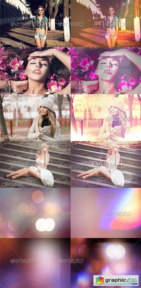 CRAXY Photoshop Actions and Patterns 7249089