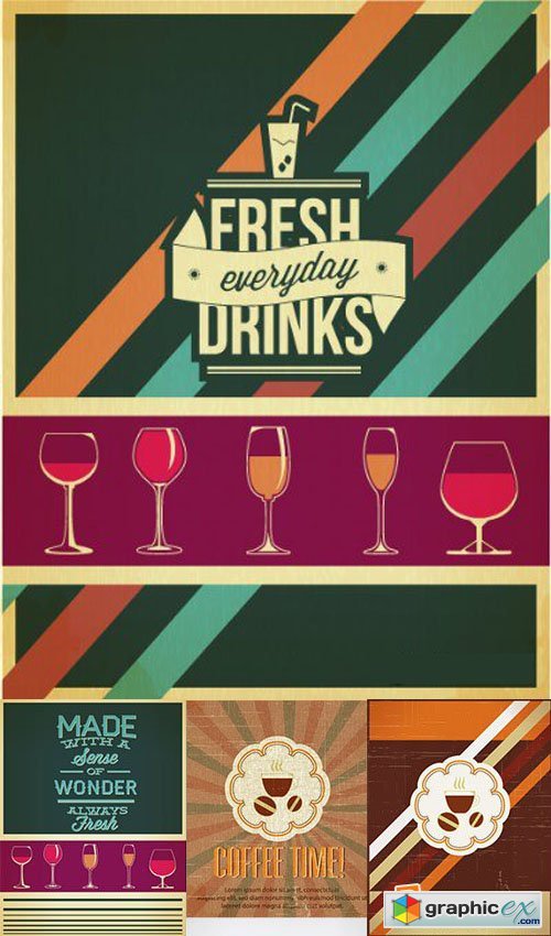 Vectorious Food and Drinks Vector Collection 3