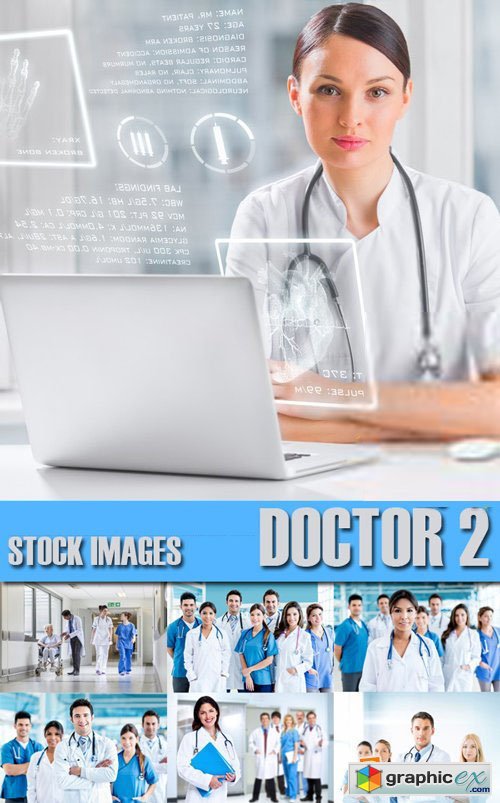 Stock Photos - Doctor 2, 25xJPG