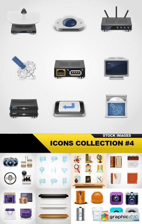 Icons Collection #4 - 50 Vector