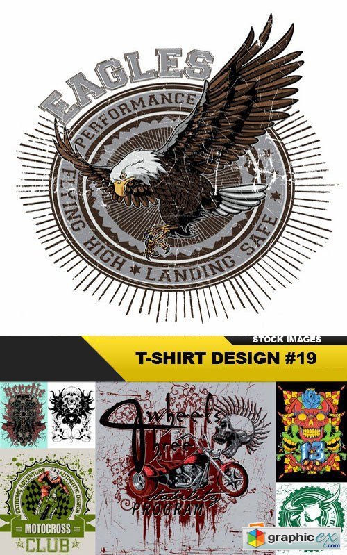 T-Shirt Design #19 - 25xEPS