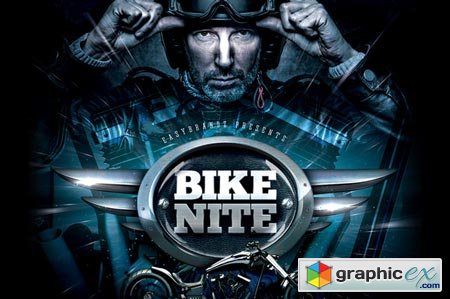 Bike Nite Flyer Template 32708