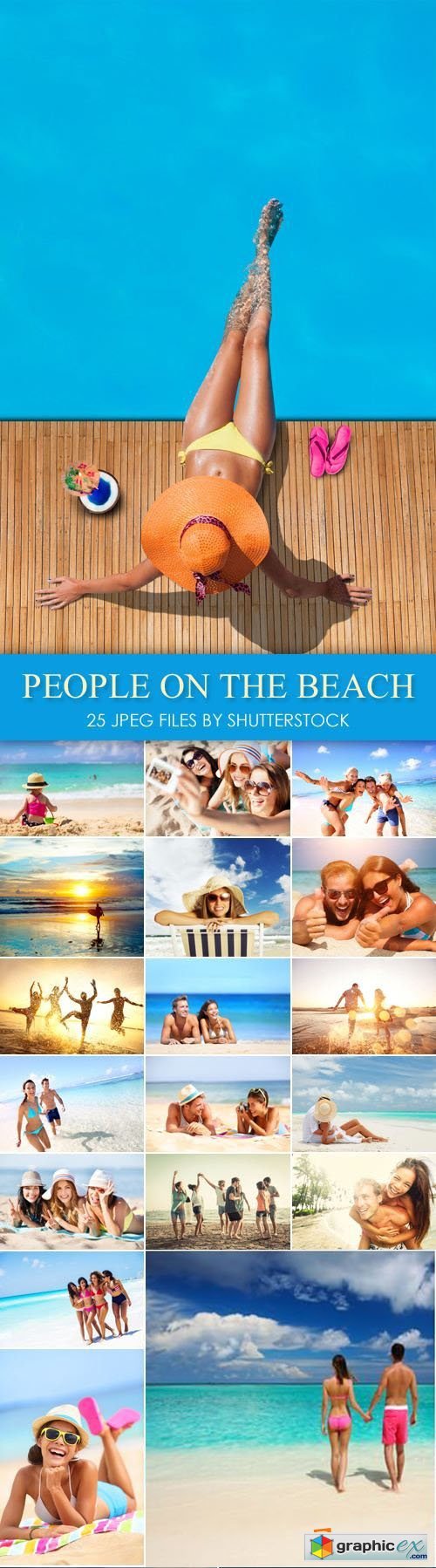 Stock Photo - People on the Beach