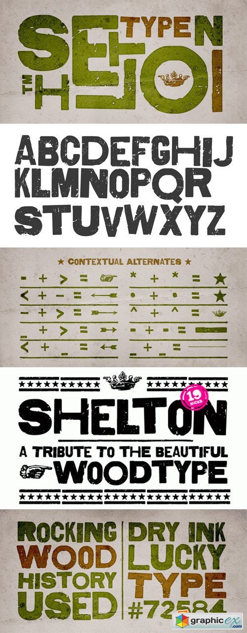 Shelton Font for