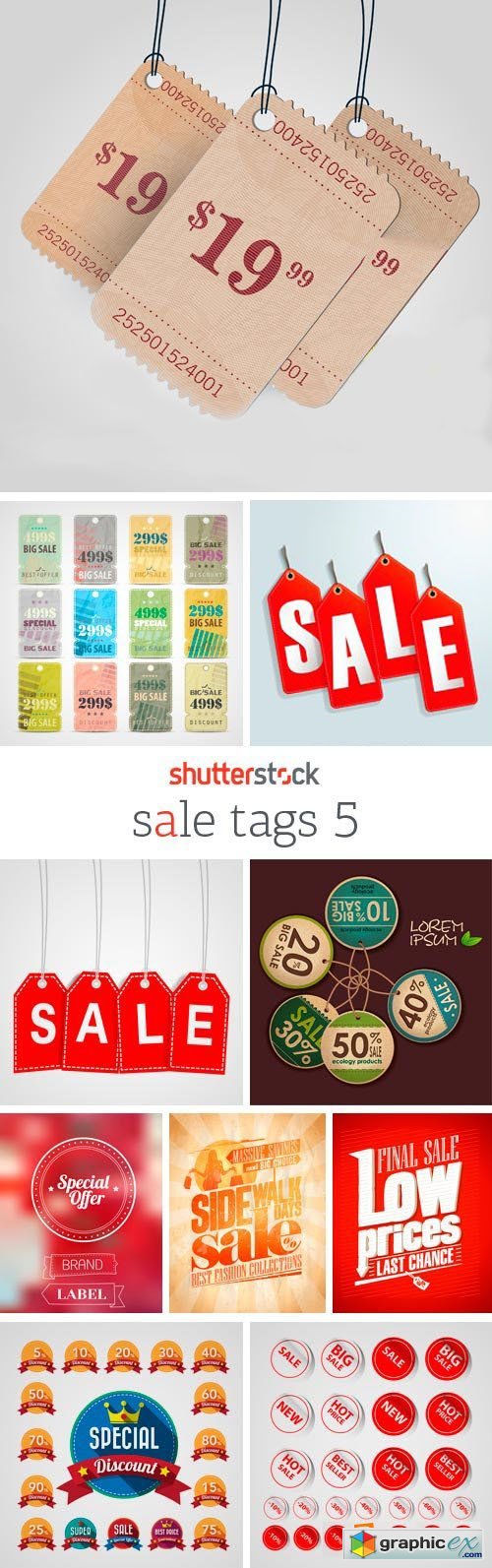 Amazing SS - Sale Tags 5, 25xEPS