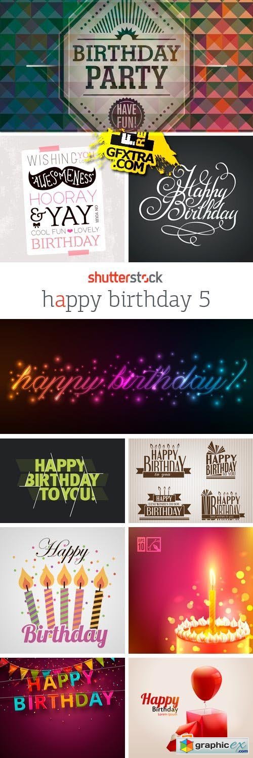 Amazing SS - Happy Birthday 5, 25xEPS