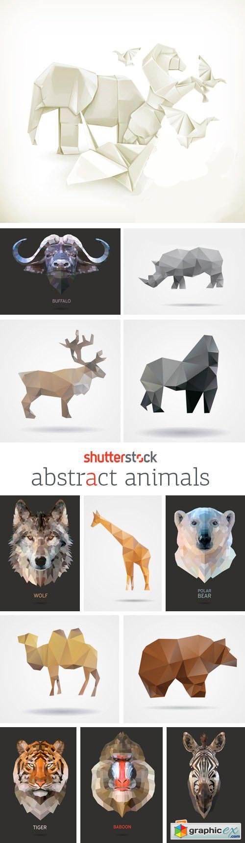 Amazing SS - Abstract Animals, 25xEPS