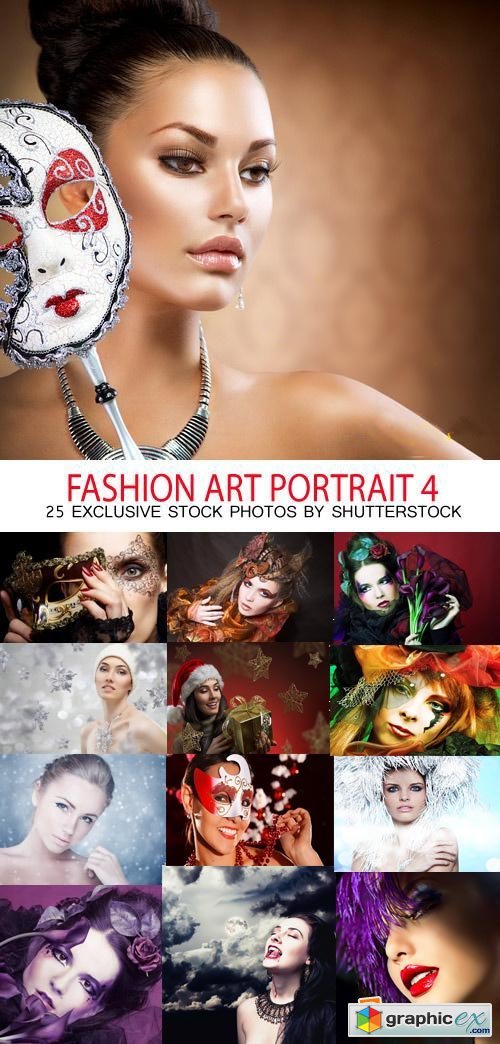Fashion Art Portraits 4, 25xJPG