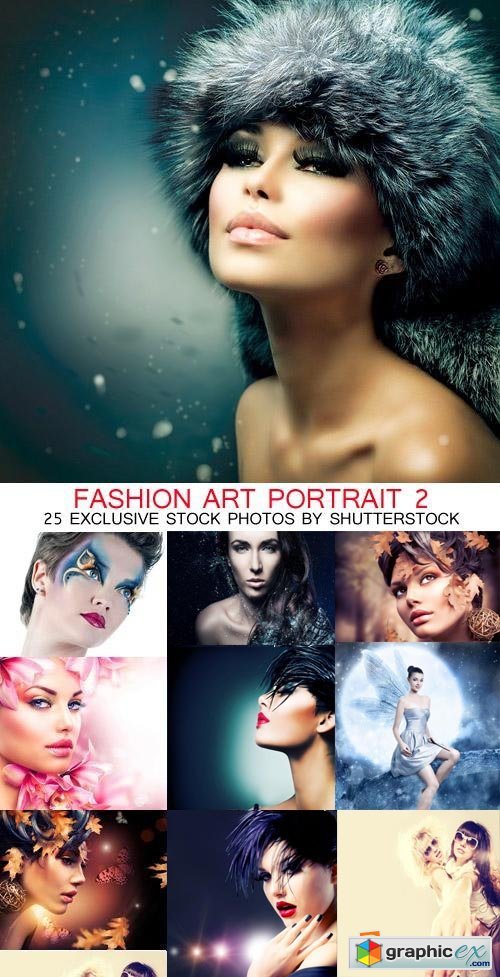 Fashion Art Portraits 2, 25xJPG