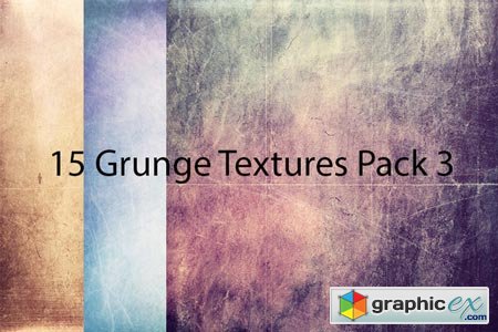 15 Grunge Textures Pack 3 3942