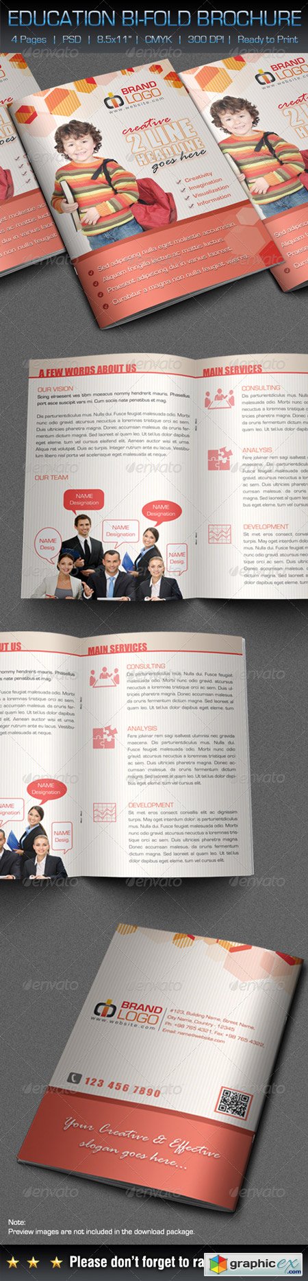 Creative Education Bi-Fold Brochure