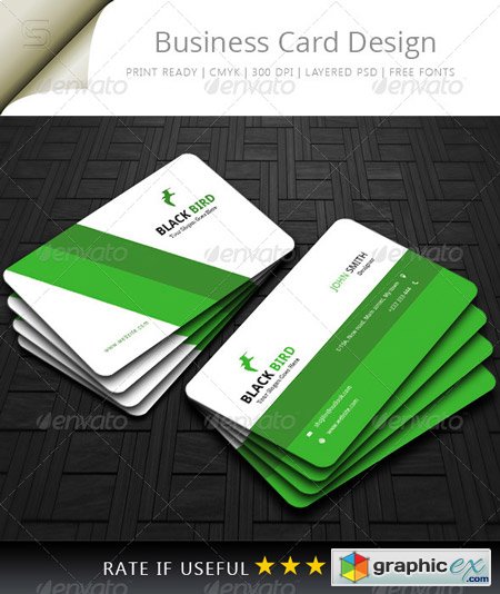 Black Bird Business Card - 31